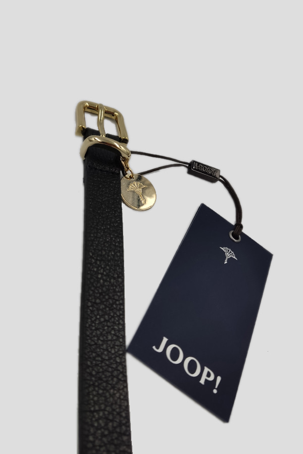 WOMEN LEATHER BELT JOOP - 001 BLACK